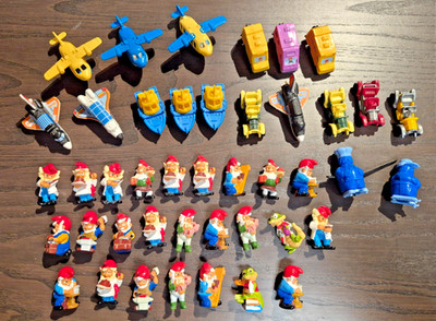 Ferrero Kinder Egg - 1992 TOYS COLLECTION, Various, Gnomes, Planes, Cars etc