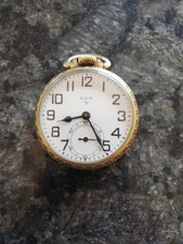 Vintage Elgin 572 Pocket Watch 19 Jewel, 10kt Gold Filled Pocket Watch