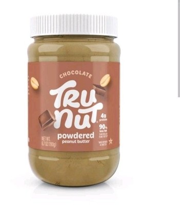Tru-Nut pflanzliche Schokoladenpulver Erdnussbutter glutenfrei vegan 190g