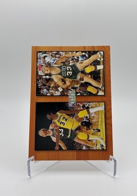 SkyBox 1990-91 NBA Hoops Magic vs Bird MB1 Insert Magic Johnson Bird