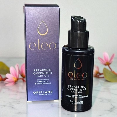 Eleo Repairing Overnight Hair Haaröl luxuriöse Nacht Behandlung 7 Ölen Elixier