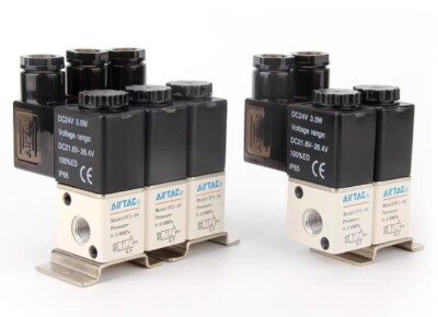 1pcs AirTAC Solenoid Valve DC24V  3V106B10F  New
