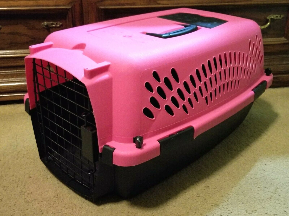 Pink small dog sales carrier