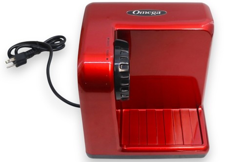 Omega Juicer JCUBE500RD Masticating Cold Press, Red - Picture 2 of 3