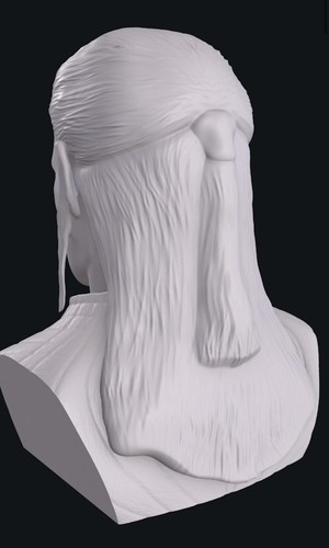 DAEMON TARGARYEN HAUS DER DRACHEN 3D bedruckte Büste Schreibtisch Statue riesig 10,5 Inc - Bild 3 von 4