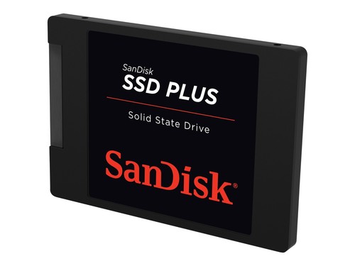 SDSSDA-1T00-G27 SanDisk SSD PLUS 1TB intern 2.5 (6.4 cm) ~D~ - Afbeelding 1 van 1