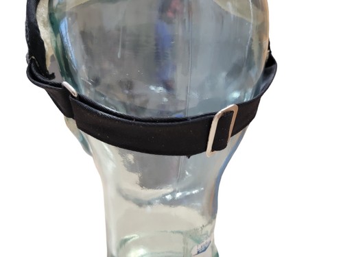 Visera de golf vintage de ron negro Bacardí para hombre ajustable negra roja por GTH hecha en EE. UU. - Imagen 4 de 8