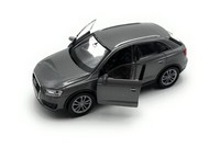 Modellauto Audi Q3 Suv 1:34-39 Grau Miniatur Fahrzeug