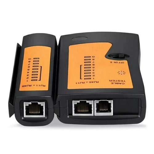 ETHERNET LAN TESTER RJ45 & RJ11 NETWORK CABLE LAN TESTER / NSS-468A - Afbeelding 6 van 9