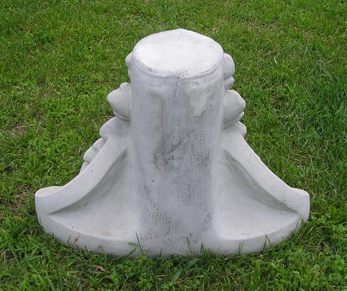 6530 Fleur De Lis Corinthian Fountain Pedestal Latex Fiberglass Production Mold - Picture 3 of 4