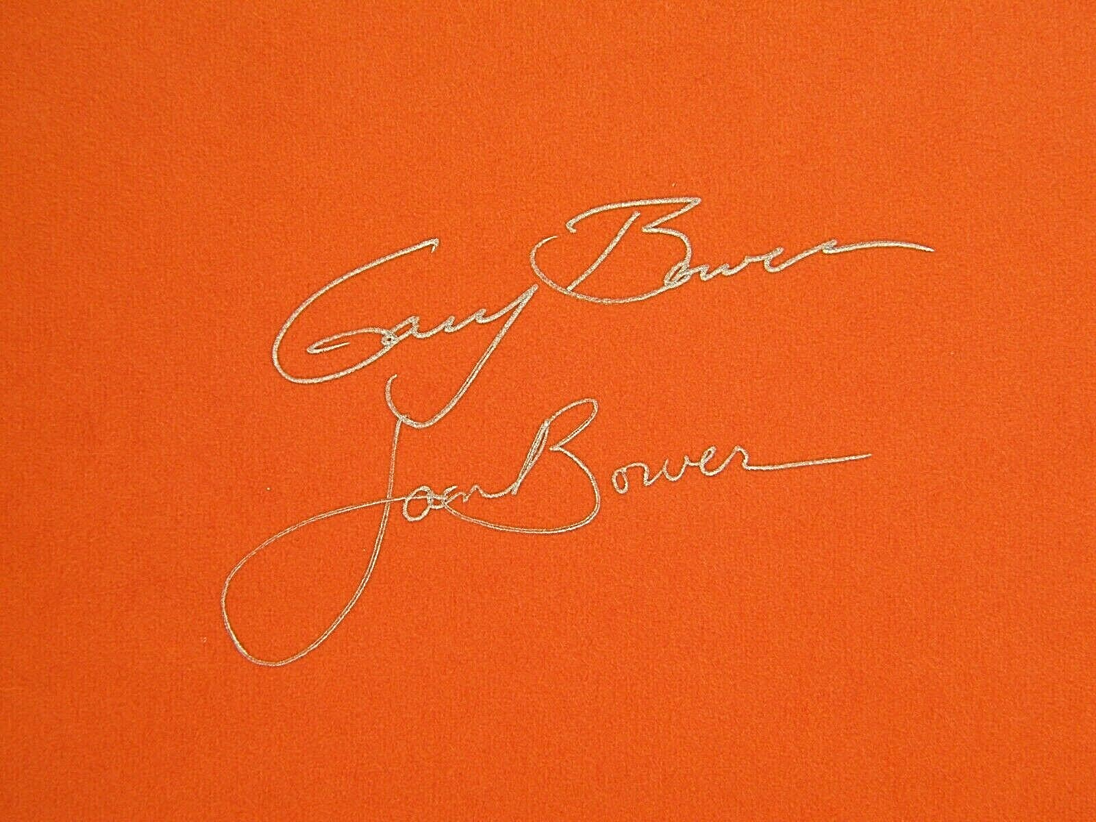 Thinking of Others: Wyatt's Wagon by Gary & Jan Bower VG 'FLAT SIGNED X 2'