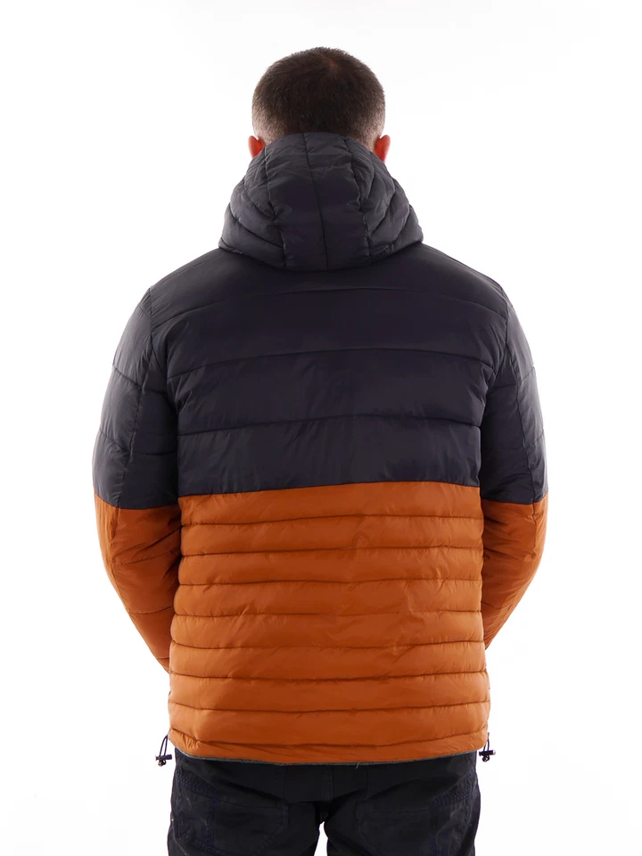 Chaqueta Cmp Reversible Transition Chaqueta Acolchada Marrón Capucha Transpirable Foto 2 de 2