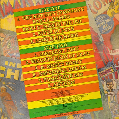 THE SENSATIONAL ALEX HARVEY BAND ~ Impossible Dream ~ 1974 UK 8-track vinyl LP - Picture 4 of 9