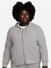 Nike Dri-FIT One Full-Zip Hoodie Sweatshirt FB5202-091 Size 3X NWT MSRP 70