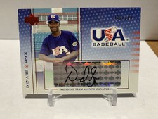 Denard Span 2004 USA Baseball National Team Alumni Signatures Black Ink /360