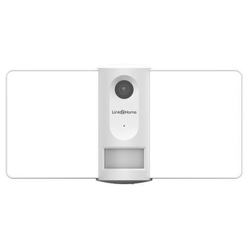 Link2Home Außen Smart Flutlicht Kamera 2K 4MP Weiß