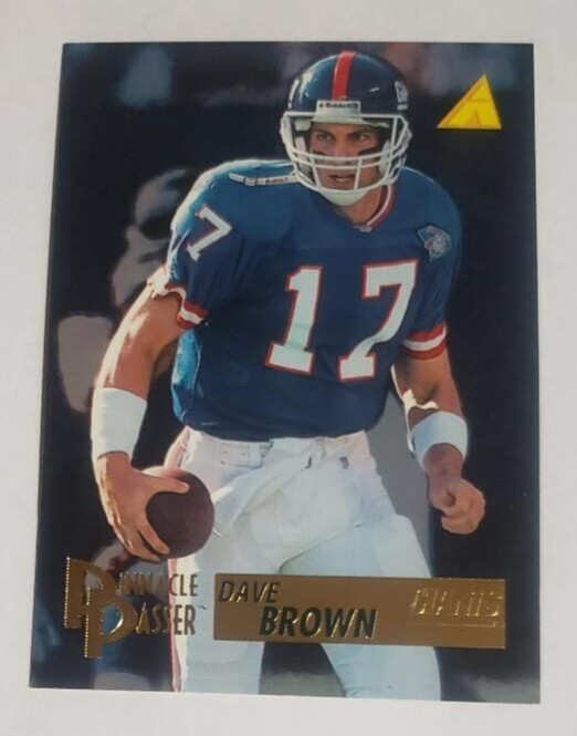 1995 Pinnacle #205 Dave Brown QB Pinnacle Passer     **40% OFF 2 or MORE
