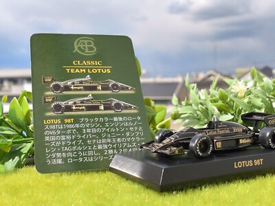 F1 / Team Lotus / Lotus 98T / No.12 A.Senna 1986 / 1/64 Diecast