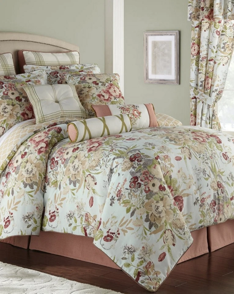 Falsa a cuadros europea Rose Tree Lorena 26" X 26" Foto 3 de 3