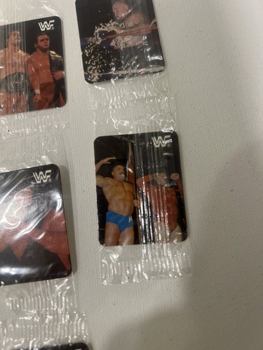 WWF Hostess Wrestling Stickers 1987 Complete Set 20/20 In Original Cellophane - Picture 9 of 24