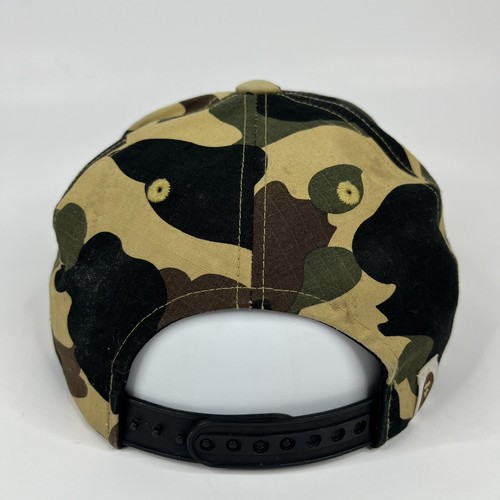 A Bathing Ape BAPE Hat Cap Snap Back Camouflage Japan Mens - Picture 8 of 20