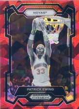 2024 Panini Prizm Draft Red Ice NO.20 Patrick Ewing, Georgetown Hoyas