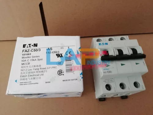 1PCS NEW FOR EATON Circuit breaker FAZ-C50/3 3P 50A
