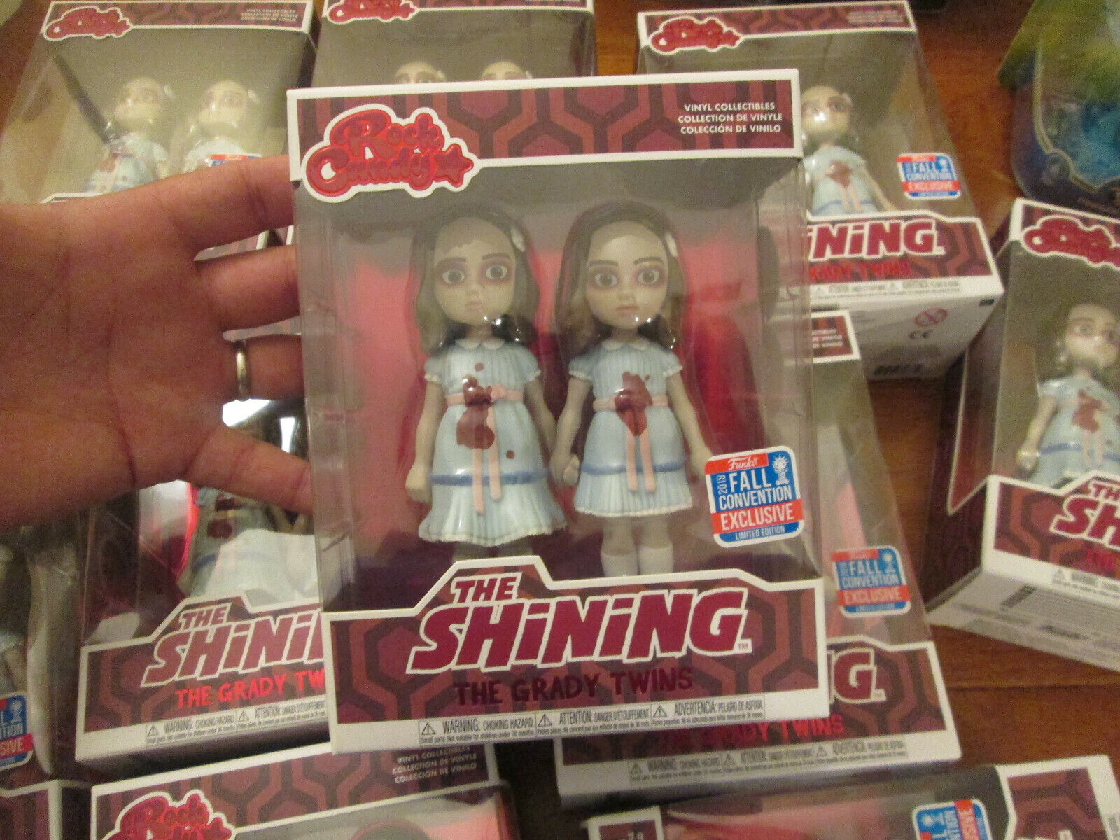FUNKO ROCK CANDY POP THE SHINING THE GRADY TWINS NYCC 2018 FALL CONVENTION  🔪