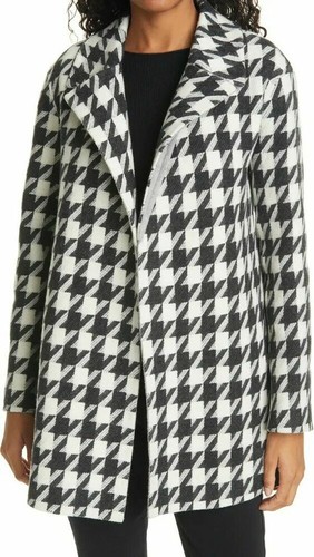 THEORY Womens Black White Belted 