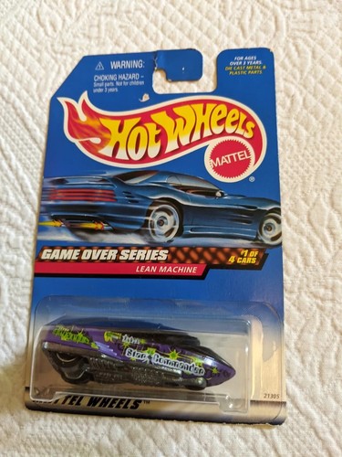 1990's Hot Wheels GM Lean Machine #812 #957 #268 Lot Three Game Over New Paint - Picture 4 of 8