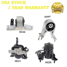 4 PCS FRONT MOTOR & TRANS MOUNT FIT 2020-2022	TOYOTA HIGHLANDER 3.5L 2WD GAS