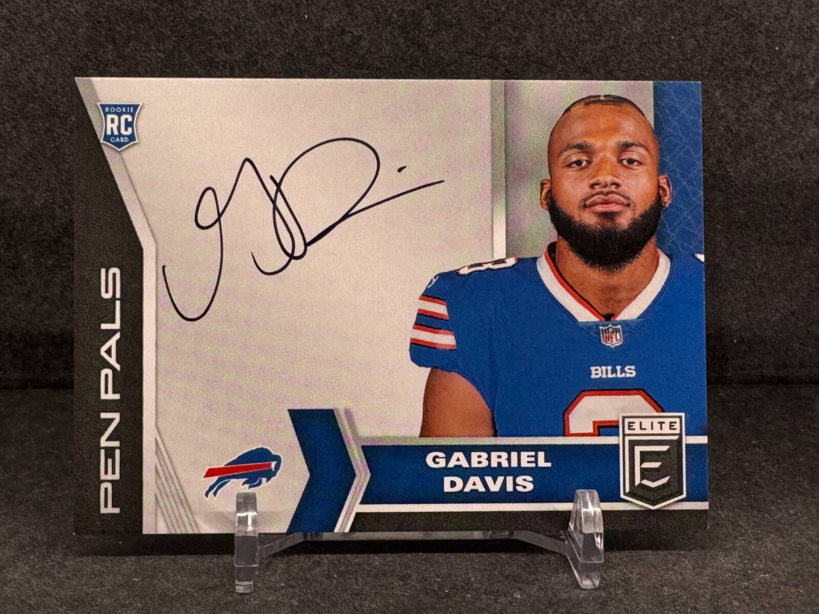 Gabriel Davis 2020 Panini Donruss Elite Pen Pals