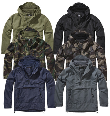 Brandit Herren Windbreaker Windjacke Winterjacke Wind Jacke gefüttert bis 5XL