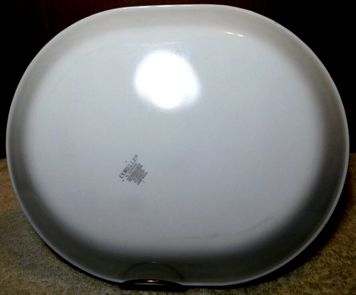 Corelle~Corning Vintage Oval Green Leaf Swirl Edge Single Serving Platter Plate - Picture 21 of 24