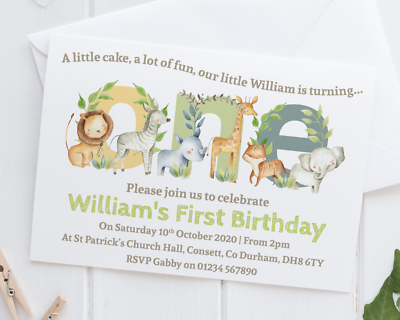 8 Inviti Giungla Per Il Compleanno Del Tuo Bambino