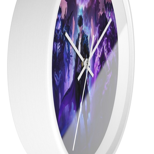 Orologio da parete livellamento solo regalo per giocatori, merchandise anime - Foto 15 di 19