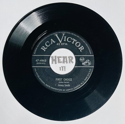 Melodic 50s Hillbilly Bop 45 JIMMY SMITH First Choice / Angel From TN RCA hear