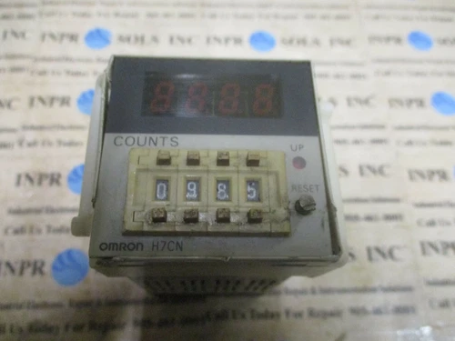 OMRON H7CN-XLN Digital Counter 12 to 48VDC 3A 250VAC OMRON H7CN Counter *Tested*