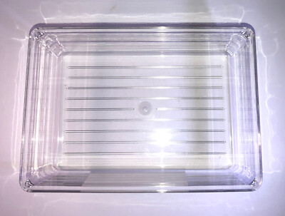 Storage Essentials Durable Crystal Clear Organizer 8.81“x6.18x2.75