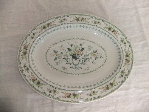 Royal Doulton - Provencal - vintage green floral tableware - 5C4A - Picture 23 of 23