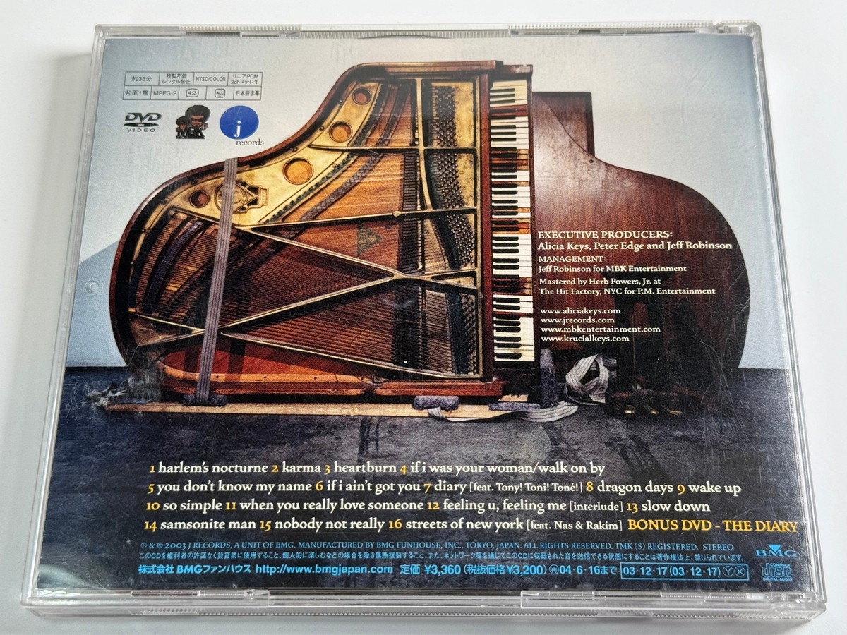 Alicia Keys The Diary Of Alicia Keys Limited Edition Japan Import