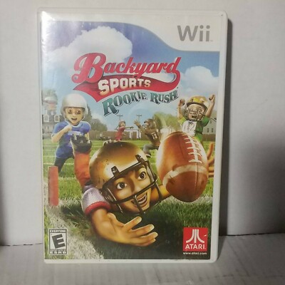 Backyard Sports Football: Rookie Rush - Nintendo Wii-no manual ...