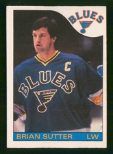 BRIAN SUTTER 1985-86 O-PEE-CHEE 85-86 NO 135 EX+             7498