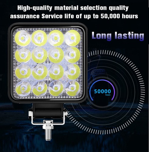 4PCS 4" Inch LED Work Light Pods Spot Off Road ATV Truck Reverse Fog Lights 3" - Picture 12 of 13