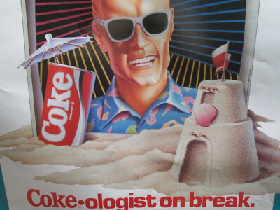 ORIGINAL '87 Coca~Cola MAX HEADROOM 