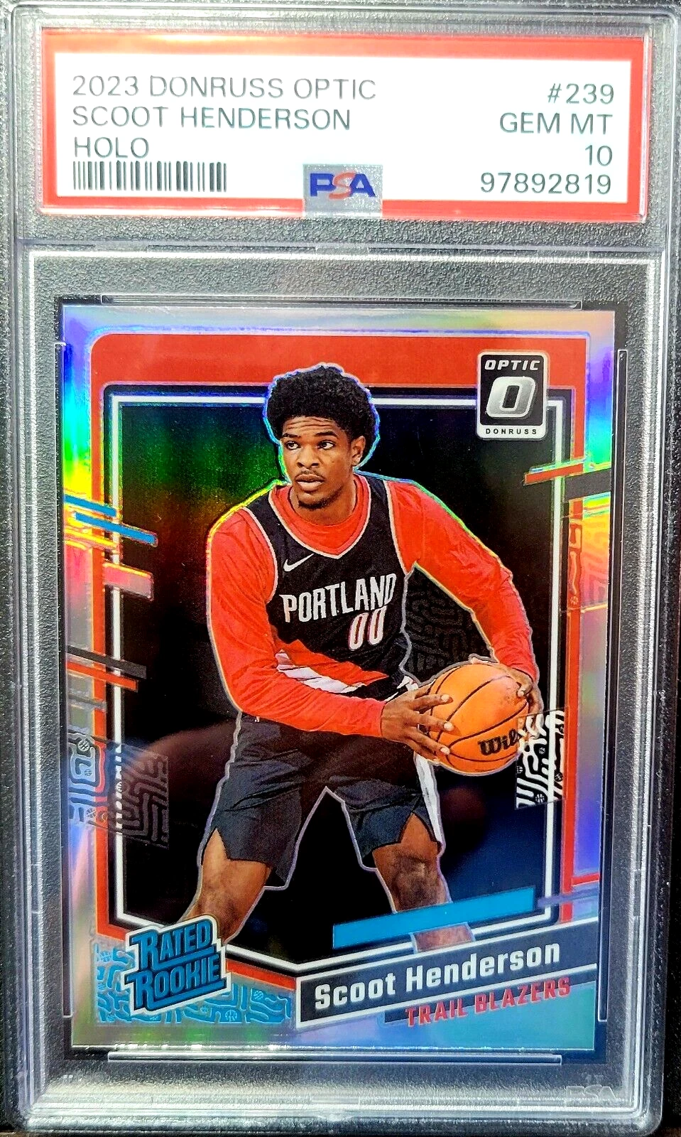Scoot Henderson trading card