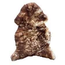 Echtes Lammfell Schaffell 140-150 XXL Premium-Öko-Fell-Teppich aus Deutschland