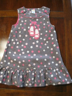 polka dot jumper dress