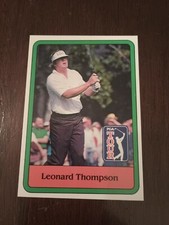 1981 Donruss Golf #25 Leonard Thompson (RC) (NM-MT)