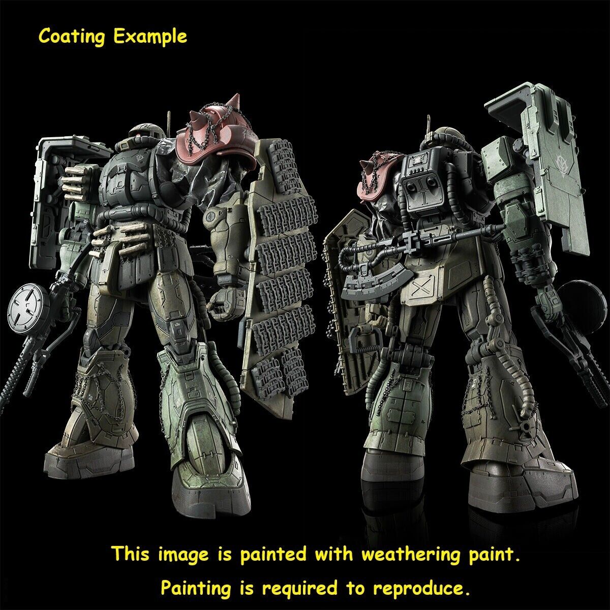 Premium Bandai HG 1/144 Zaku II F Type LeSEAN & Unidentified Premium Bandai HG 1/144 Zaku II F Type LeSEAN & Unidentified